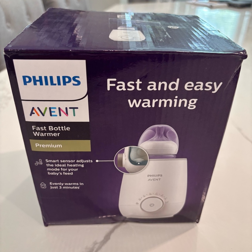 NWT Philips Avent Premium Fast Bottle Warmer-Smart Temp Controlps bottle warmer - Picture 8 of 8